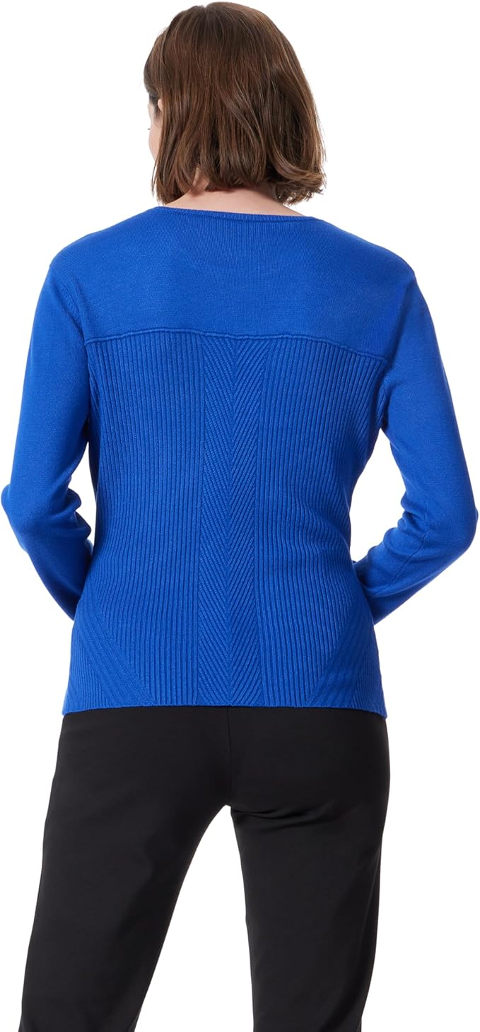 DEE Ocleppo Women Fiona Rib Stitch Long Sweater - Gallery 16
