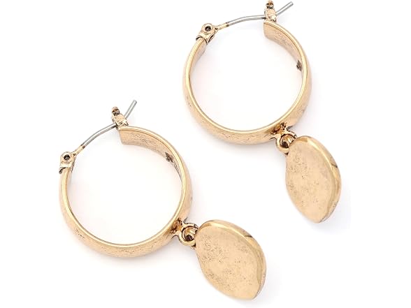 Robert Lee Morris Women's Heirloom Charms Earrings