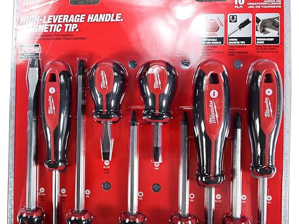 Milwaukee 48-22-2710 10 Piece Screwdriver Set