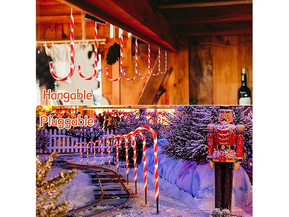 Brightown 24.5" Candy Cane Lights
