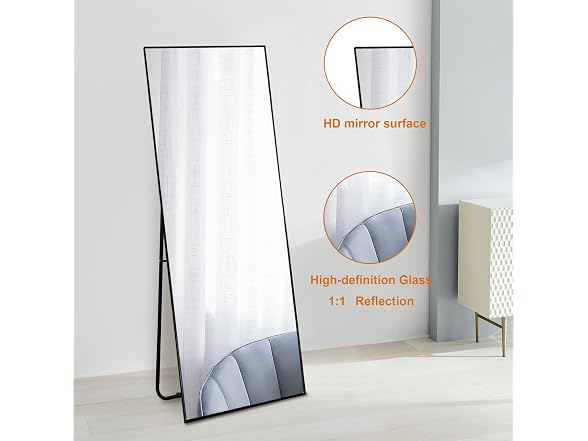 NeuType NeuType Full Length Mirror, 59x16 Full