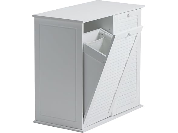 Household Essentials Tilt-Out Laundry Sorter Cabinet
