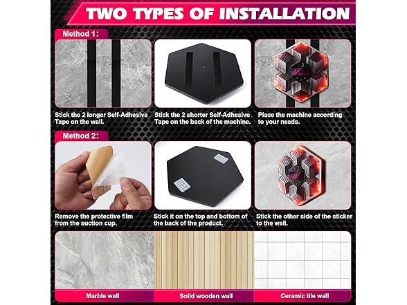 VAGAU Wall Boxing Machine with Gloves