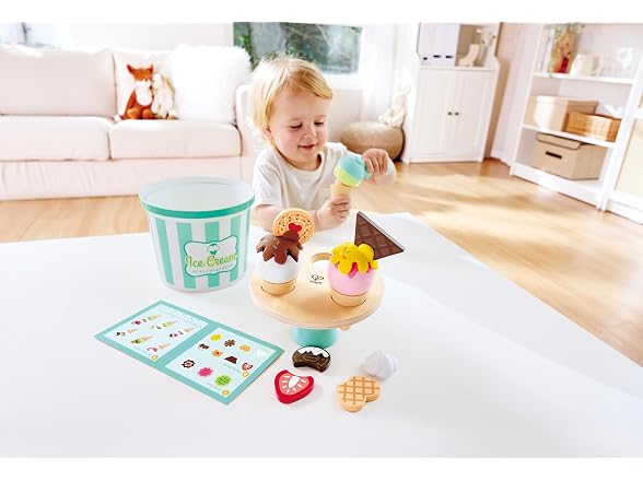 Hape Scoop & Serve Ice Cream Set - Gallery 4