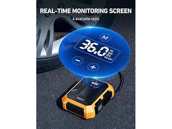 AstroAI Tire Inflator Air Compressor 12V