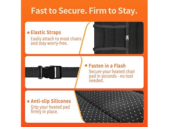 SoliSnug Heated Seat Cushion