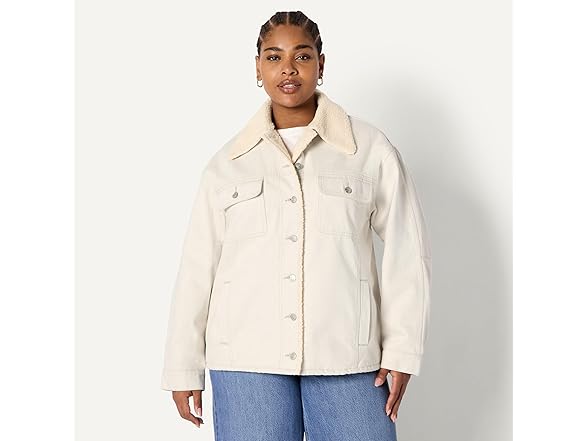 Amazon Essentials Faux-Shearling Lined Jacket