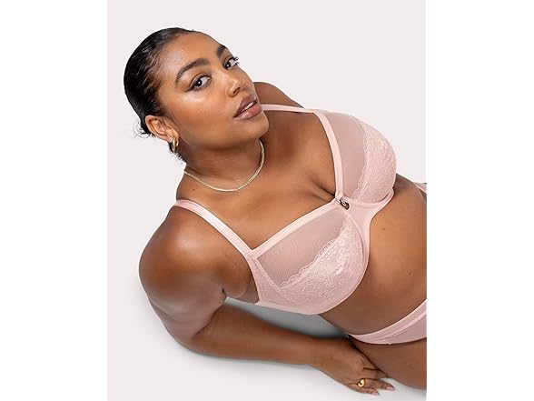Curvy Couture Women's Bra Rose (42C)