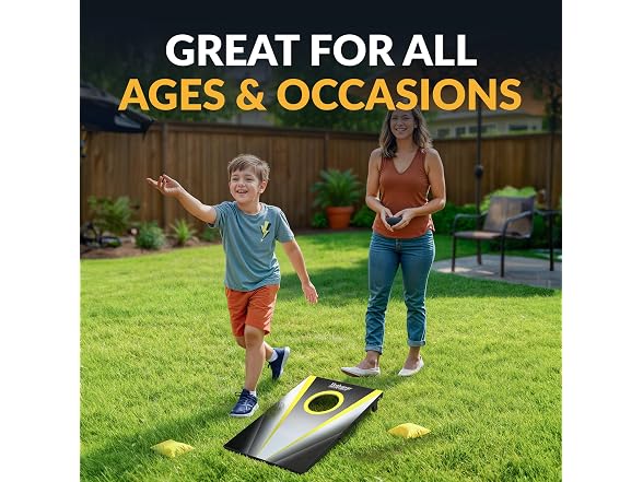 Hathaway Compact Cornhole Bean Bag Toss
