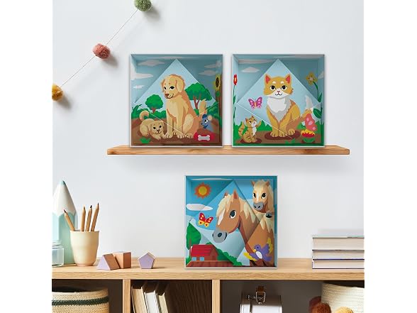 Ravensburger CreArt Do It Together: Dog Paint‑by‑Number Kit
