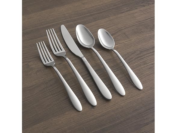 Cambridge Silverware Set, Kailani Sand 20 Piece, Service For 4