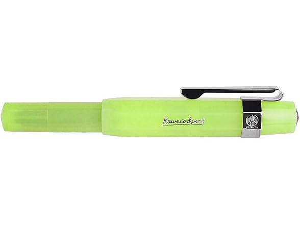 Kaweco Frosted Sport Fountain Pen Lime, Novelty)