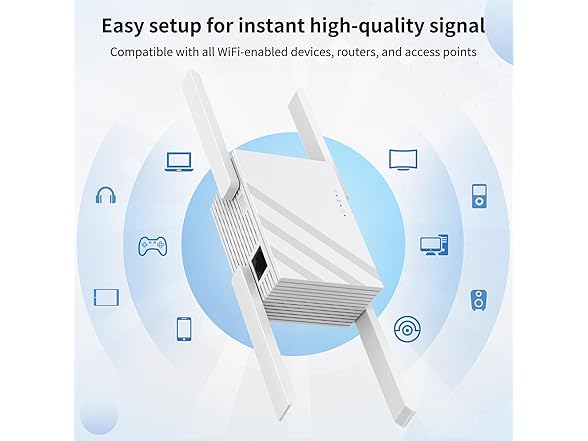 Oaitree 2025 WiFi Extender Internet Booster