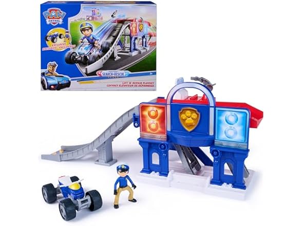 Paw Patrol Search & Rescue Lift 'N' Repair Playset
