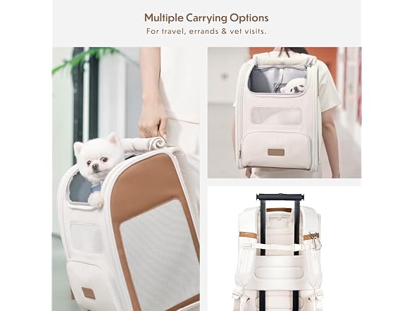 Traveler's Choice Argo Tails of The Trail Pet Backpack