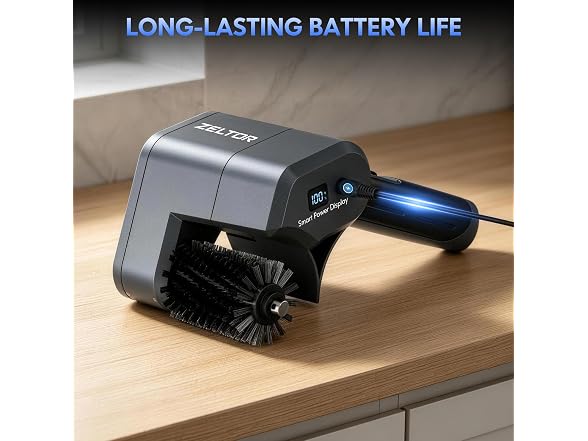 Zeltor 2 Pack Electric Grill Brush