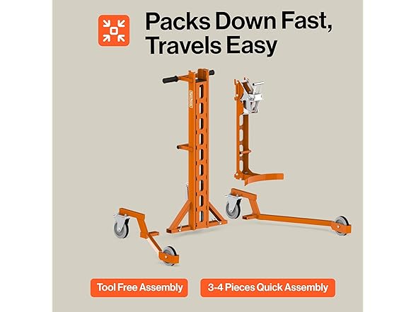 SuperHandy Hydraulic Drum Lift
