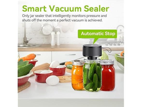 Auletor Electric Mason Jar Vacuum Sealer