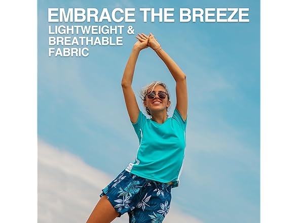 Kanu Surf Women's Rashguard Aqua/White (XXL)