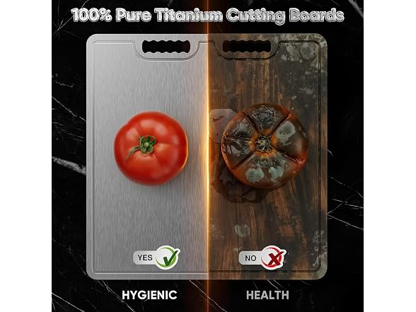 ROTTOGOON Titanium Cutting Board 11.5x8"
