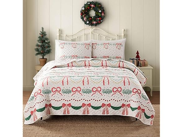 Avanti Linens Reversible Quilt Set, Queen