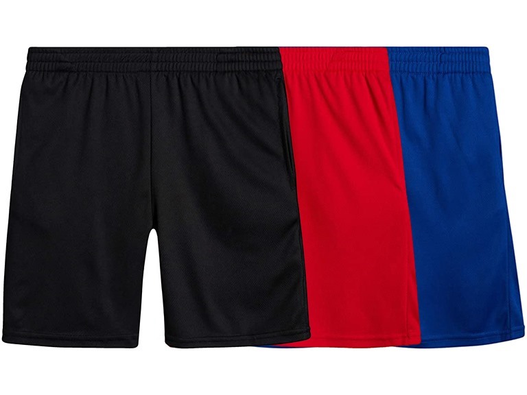 GBH WC-----(3-Pack Boy's Mesh Shorts) BMS-195  B