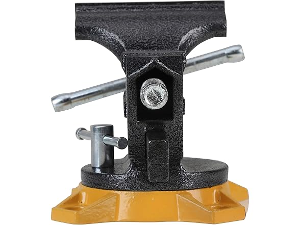 4" Bench Vise Gray