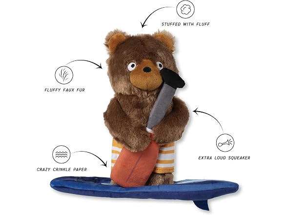 Fringe Studio Water You Waiting for? Plush Dog Toy