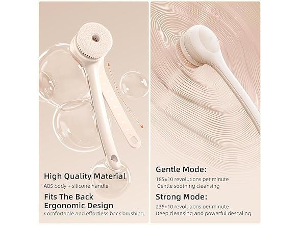 Oh XIYU Electric Body Brush Back Scrubber