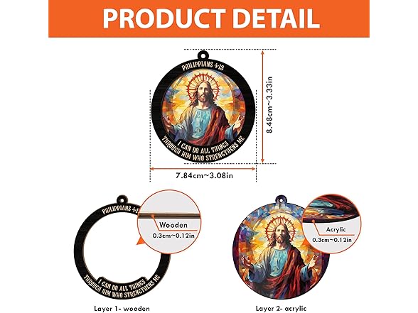 Artsy Woodsy Religious Christian Jesus