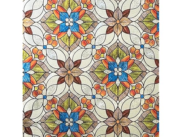 ADD.HERES 3D Stained Glass Window Film