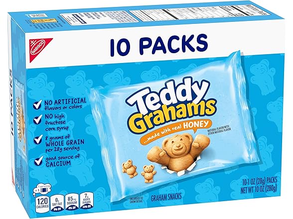 Teddy Grahams Honey 10pk