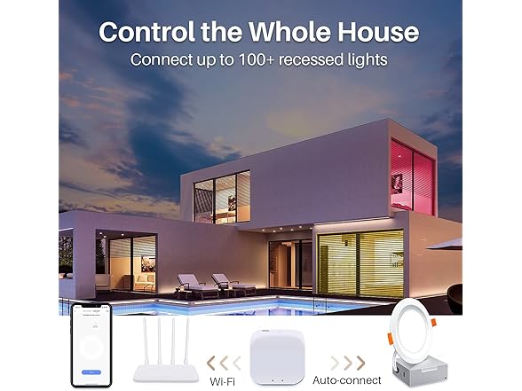 Peteme Smart Recessed Lighting