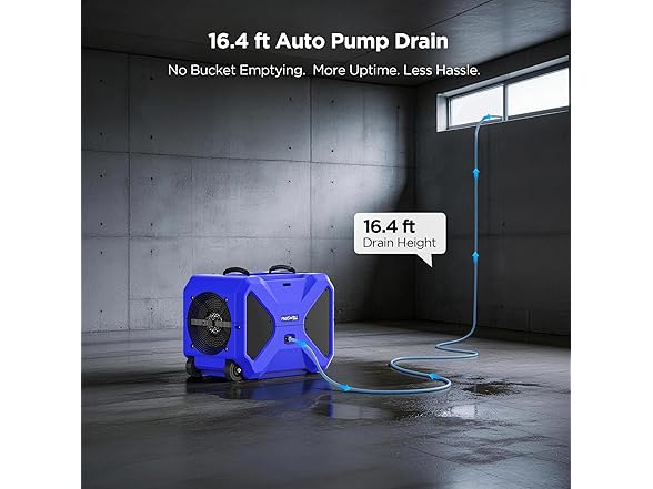 Moiswell 190 Pints LGR commercial dehumidifier