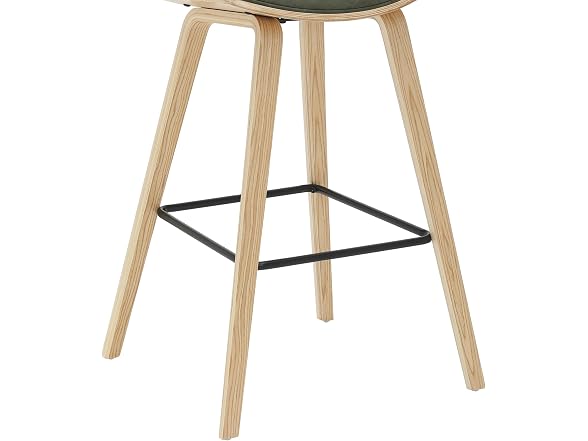 Armen Living Fox Bar Height Bar Stool, Set of 4