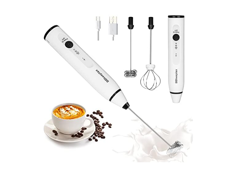 USB-Rechargeable Handheld Milk Frother