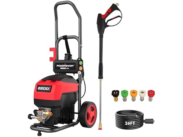 PowerSmart Electric Pressure Washer 2200 PSI