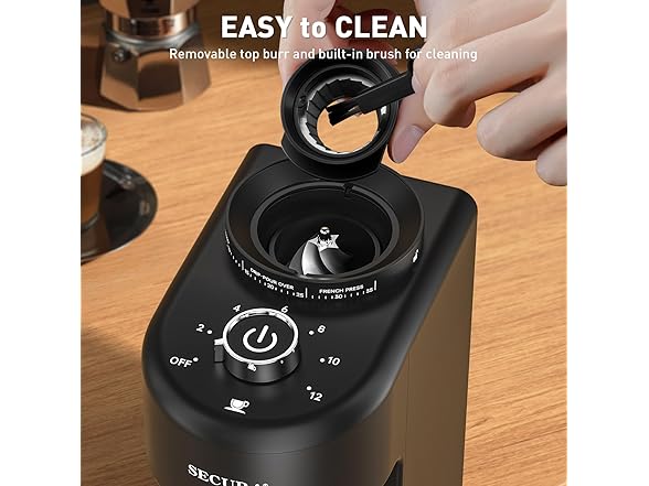Secura Conical Burr Coffee Grinder