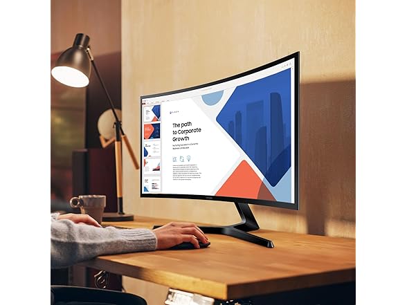 Samsung 24" FHD Curved Monitor | LS24D366GANXZA