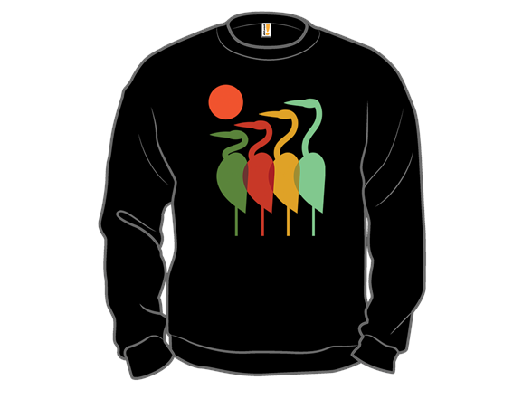 The Colorful Herons