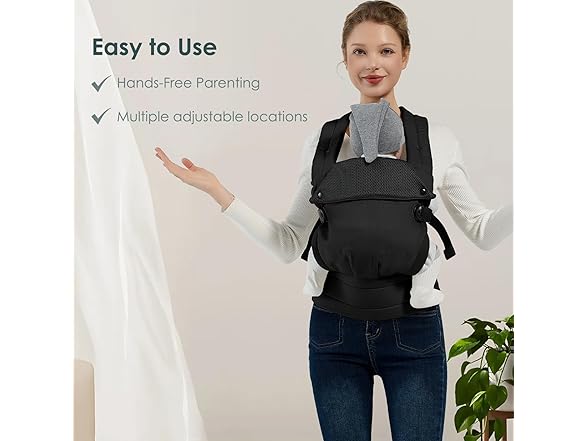 MISSWISDOM Baby Carrier Newborn to Toddler