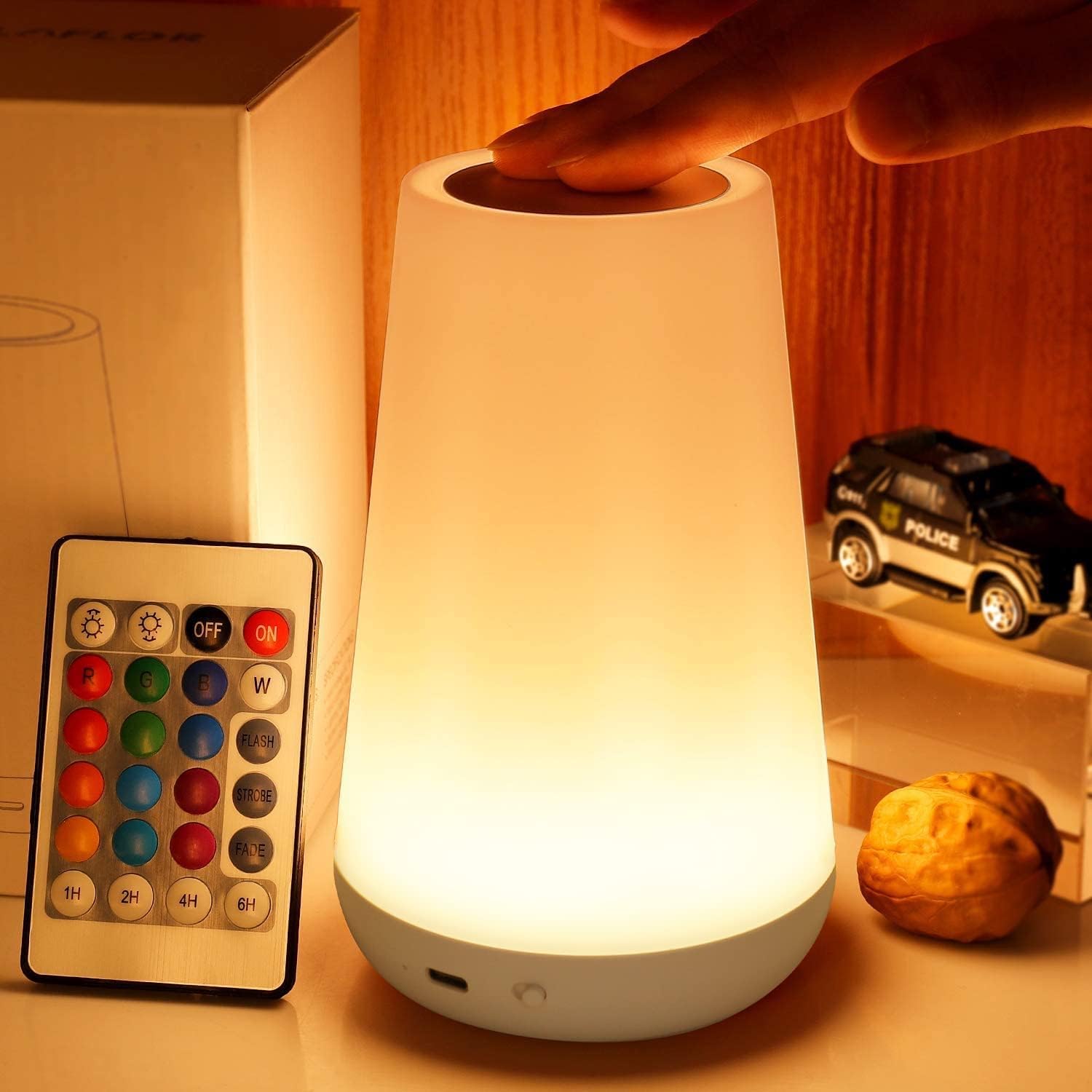 THAUSDAS Dimmable Touch Lamp Night Light - Gallery 8