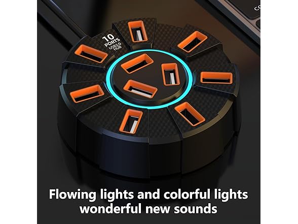 USB Station Expansion Dock 10 Port