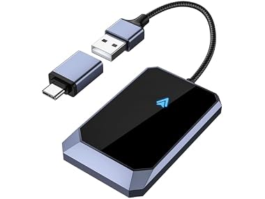 $12.99, Was $70.99, 81% Off! TERUNSOUl Android Auto Wireless Adapter dealfomo