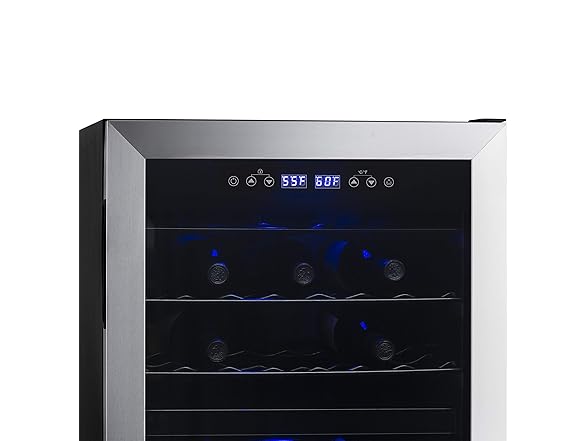 Newair Freestanding Dual Zone Wine Fridge - 43 Bottles