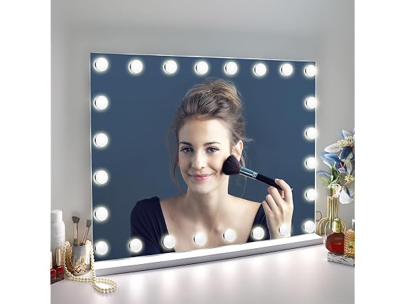 LilyHome 31.5"x 23.6" Vanity Mirror Makeup Mirror
