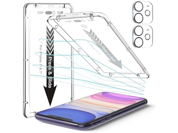 EZ-GLAZ-4 Pack for iPhone 11 Screen