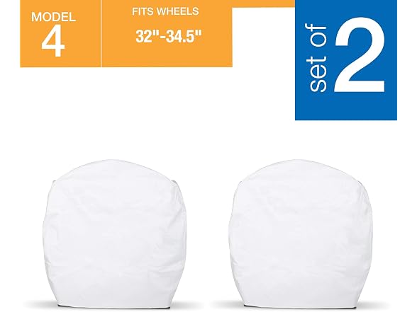 Smart Design Rv Wheel Covers 2-Pack Model 4