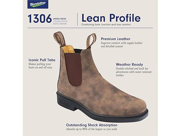 Blundstone Unisex Dress Series 1306 Boots
