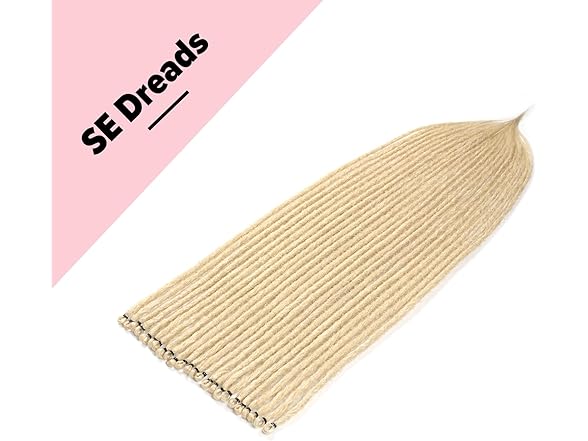 Kyriena Thin 0.6cm Blonde Dreadlocks